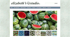 Desktop Screenshot of elizabethsstudio.net